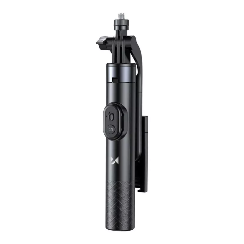 Wozinsky selfie stick WC1Y30S treppiede telescopico 1,3 m con supporto per cellulare - nero
