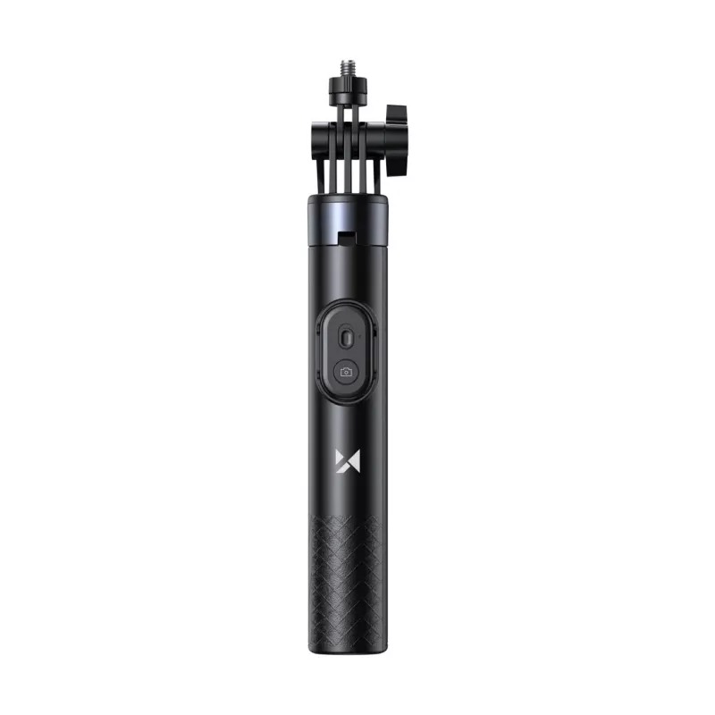 Wozinsky selfie stick WC1Y30S treppiede telescopico 1,3 m con supporto per cellulare - nero