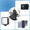 Wozinsky selfie stick WC1Y30S treppiede telescopico 1,3 m con supporto per cellulare - nero