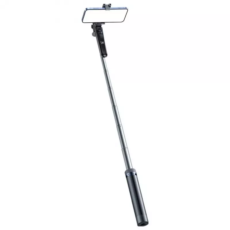 Selfie stick Wozinsky WC1Y70S treppiede telescopico 1,7 m con supporto per cellulare - nero