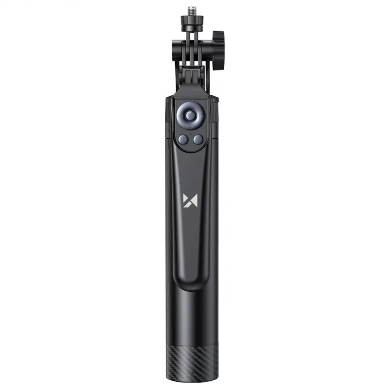 Selfie stick Wozinsky WC1Y70S treppiede telescopico 1,7 m con supporto per cellulare - nero