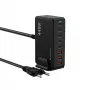 Wozinsky WSL-440 stazione di ricarica GaN QC3 440W - nero