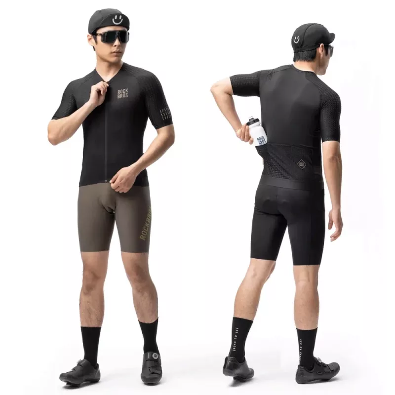 ROCKBROS YDDX011 Diamond maglia ciclismo maniche corte XXS nero