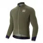 ROCKBROS YDWT014 giacca ciclismo invernale pile doppio strato taglia L - verde