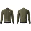ROCKBROS YDWT014 giacca ciclismo invernale pile doppio strato XL verde