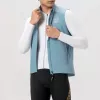 ROCKBROS YDMJ003 gilet ciclismo antivento taglia S blu