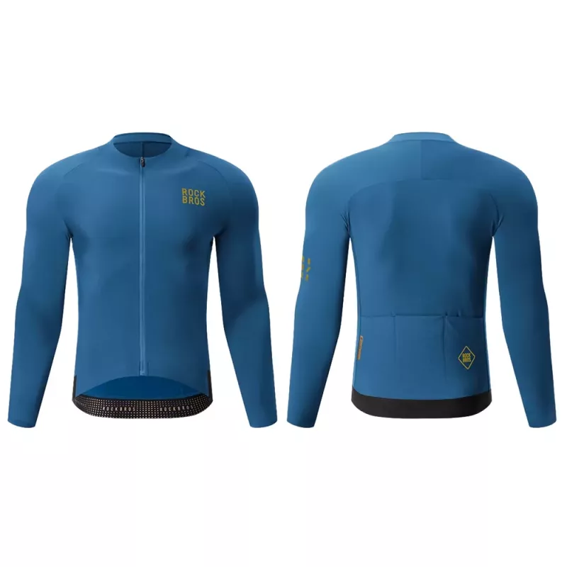 ROCKBROS YDWT020 Giacca da ciclismo Diamond autunno/inverno XXL blu