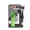 ROCKBROS Kit di riparazione per bicicletta con mini cricchetto e 14 inserti - verde traslucido