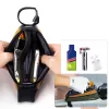 ROCKBROS Borsa da tubo orizzontale per bicicletta 0,25L verde/arancio