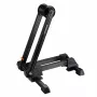 ROCKBROS T30 Cavalletto pieghevole per bicicletta per ruota anteriore o posteriore, compatibile con ruote 24-27,5 inch e 700C - nero