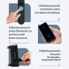 Rockbros SMART Lucchetto a combinazione per bicicletta con impronta digitale e Bluetooth 100 cm nero