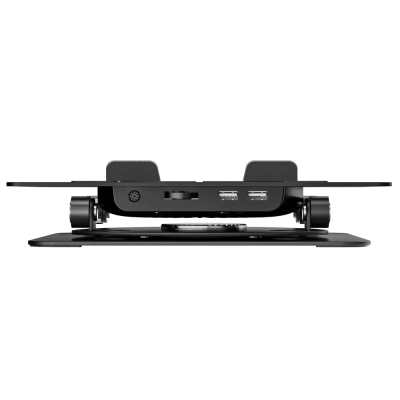Wozinsky WDCX-X16-AS CoolBase Supporto di raffreddamento RGB per laptop e tablet con rotazione 360° - nero