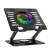 Wozinsky WDCX-X16-AS CoolBase Supporto di raffreddamento RGB per laptop e tablet con rotazione 360° - nero