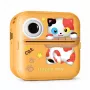 Wozinsky WDT-05 Fotocamera istantanea per bambini con stampante termica - arancione