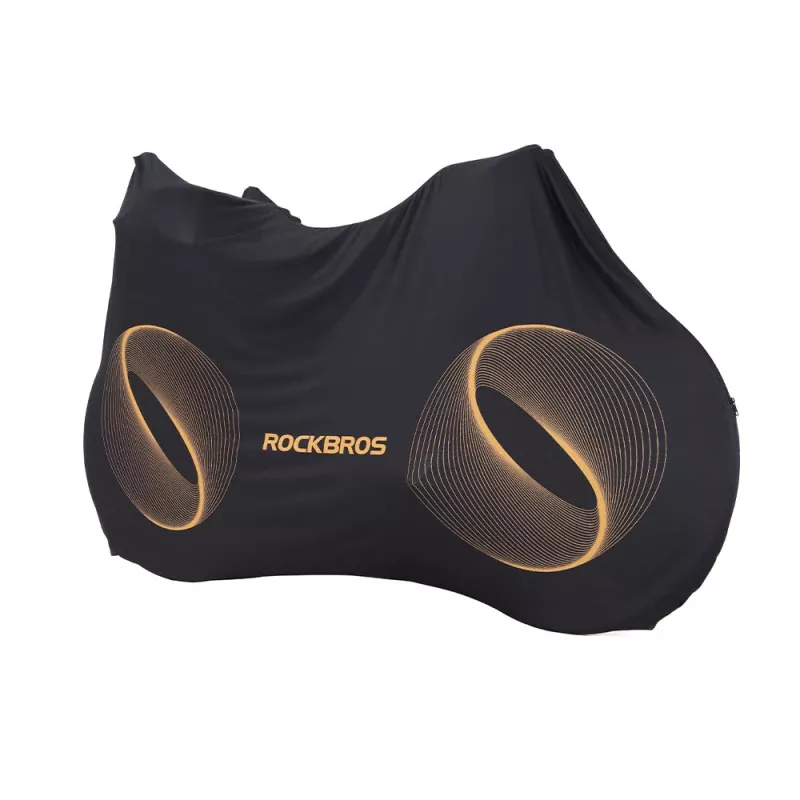 Rockbros D97 Copertura elastica per bicicletta per bici da 24-29 pollici e 700C, nero
