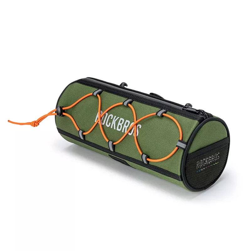 Rockbros TL002 Road To Sky Borsa da manubrio 1,5L impermeabile – verde