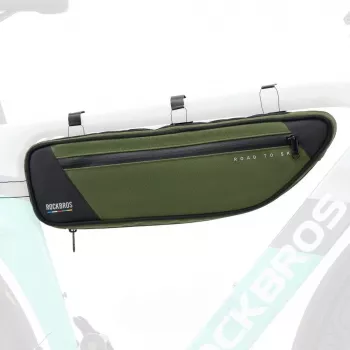 Rockbros TL003 ROAD TO SKY Borsa da telaio 2L – verde