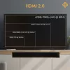 Claroc Cavo ottico attivo HDMI 2.0 AOC 4K@60Hz 50 m