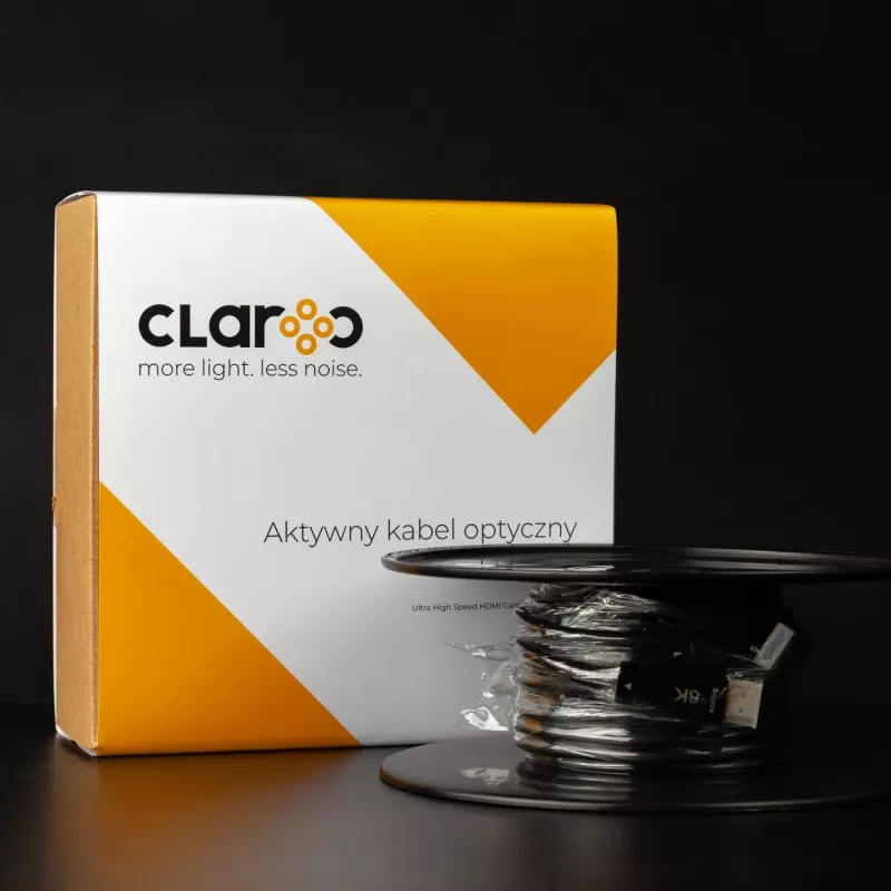 Claroc Cavo ottico attivo HDMI 2.1 AOC 8K 120Hz 50 m