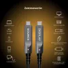 Claroc Cavo ottico attivo USB-C 4K@60Hz 10 m