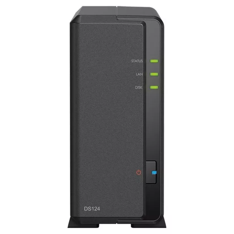 Synology DS124 + 1x HAT3310-12T (12TB) NAS desktop 1-Bay