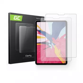 GREENCELL 2x vetro temperato GC Clarity per Apple iPad Pro 12.9 (2018/2020)