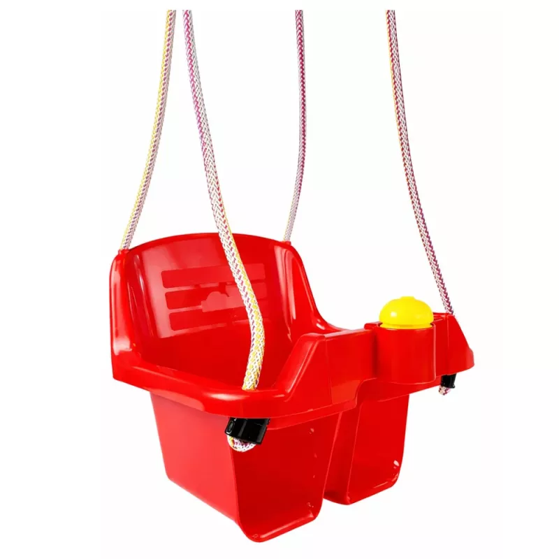 DOREX Altalena a Secchiello per Bambini Rosso 5237