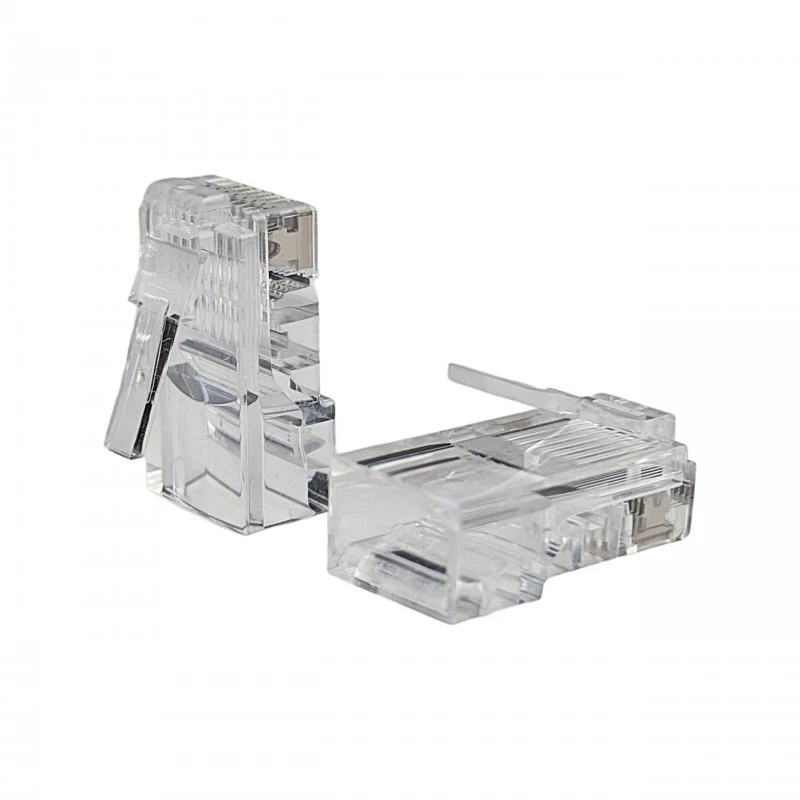 NETRACK RJ45 8P8C UTP Cat5e Connettore maschio confezione da 100