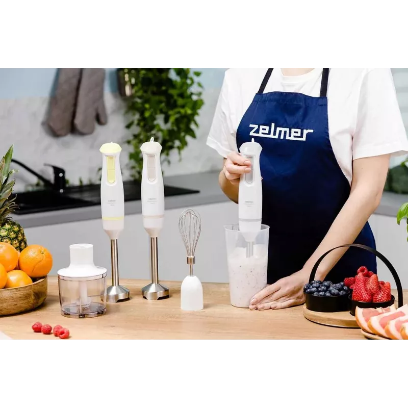 Zelmer ZHB4562S Pulsar Deluxe Max Frullatore a mano grigio