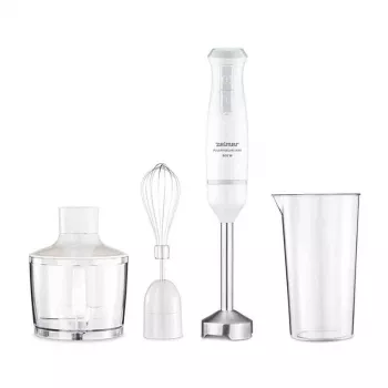 Zelmer ZHB4562S Pulsar Deluxe Max Frullatore a mano grigio