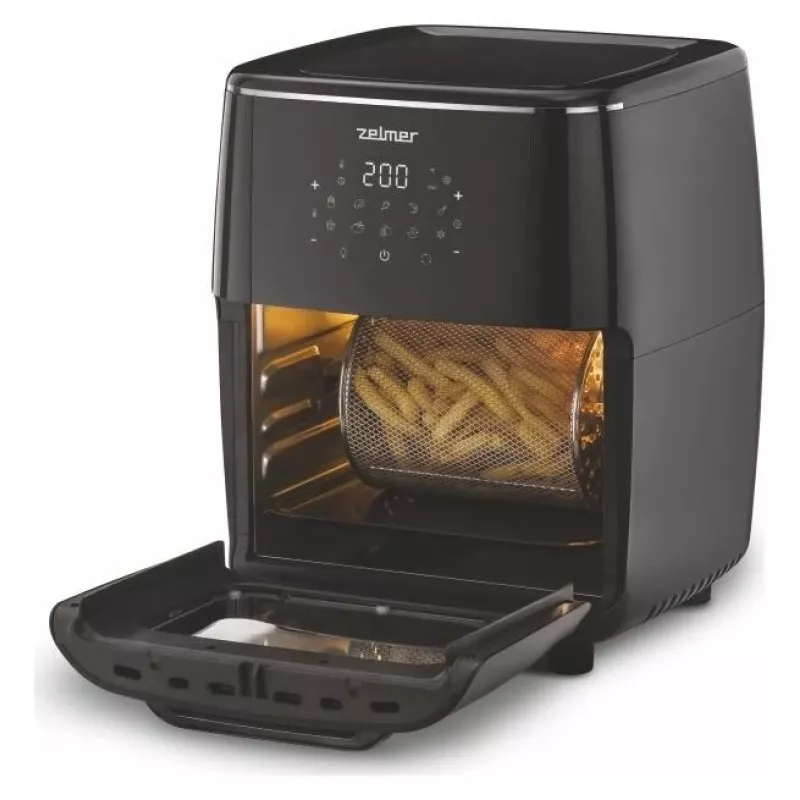 Zelmer ZAF7120 Friggitrice ad aria, nero
