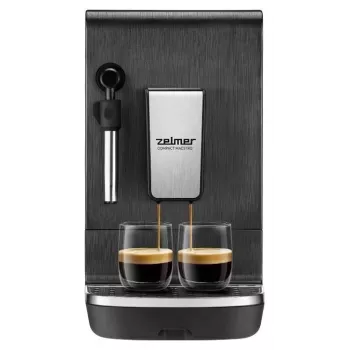 Zelmer Compact Maestro ZCM8110 Macchina per espresso, nero, 1050 W, 15 bar