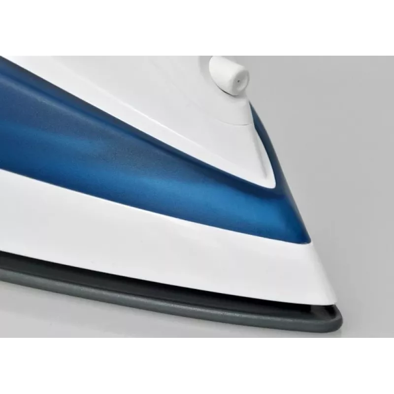 Eldom DA36 Ferro da stiro a vapore con pressa - blu, 2200W, piastra in ceramica