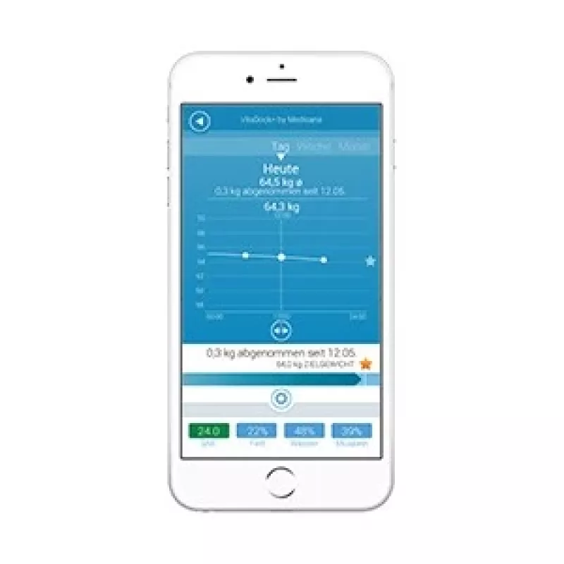 Eldom TWO610 bilancia pesapersone smart, nero