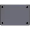 Next One SafeGuard Custodia rigida trasparente fumé per MacBook Air 13 M2 / M3