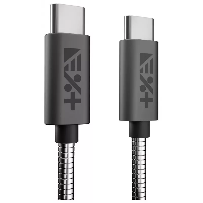 NEXT ONE Cavo USB-C a USB-C 1,2 m grigio siderale