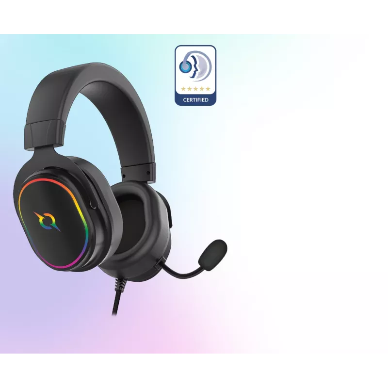AQIRYS ALTAIR 7.1 RGB Cuffie gaming nere