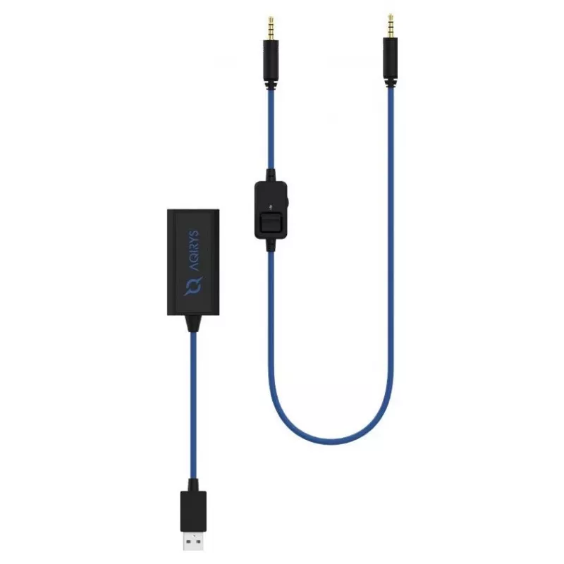 AQIRYS Sirius Pro 7.1 Cuffie gaming nere