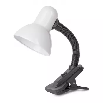 Avide Basic Clipbar Max 60W Lampada da Tavolo con Pinza Nero