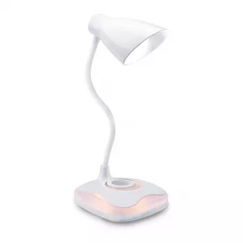 Avide Lampada da Tavolo LED con Funzione Luce Notturna USB 3,2W Dimmerevole