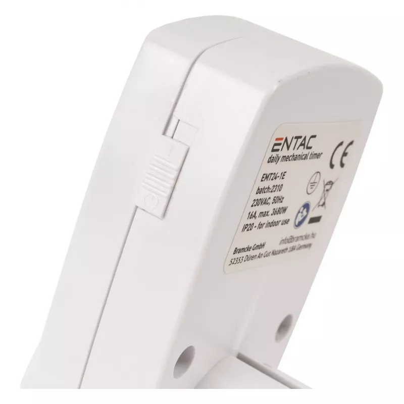 ENTAC Timer Meccanico Mini 24 Ore 24 Programmi