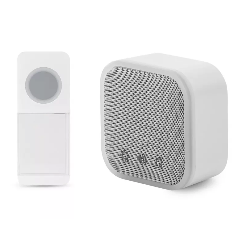 ENTAC Trasmettitore Campanello Senza Fili IP44 con Batteria CR2032