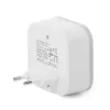 ENTAC Campanello Senza Fili Trasmettitore con Spina AC IP44 con 1x Batteria CR2032