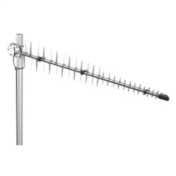 Poynting A-LPDA-0092-04 antenna direttiva log-periodica a dipoli, 698-960/1710-2700 MHz, 11 dBi, connettore maschio SMA, argento