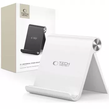 TECH-PROTECT Z1 Supporto universale per smartphone e tablet, bianco