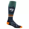 Calze da sci Darn Tough High Fives OTC Midweight with Cushion - Eclipse, taglia M