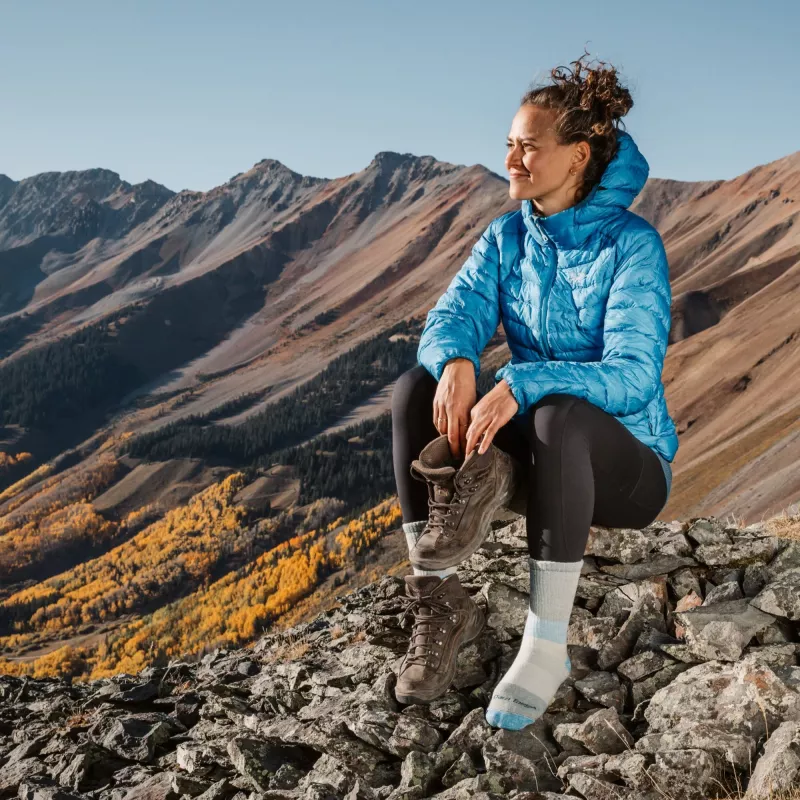 Darn Tough Mountaineering Micro Crew Heavyweight Full Cushion calze donna - Reed, taglia L