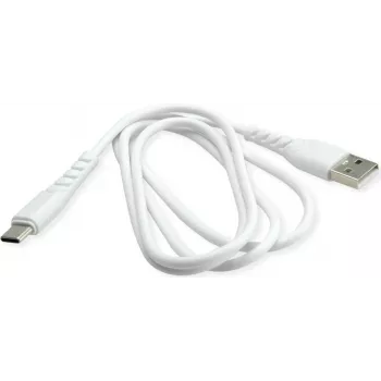 BIOND Cavo USB-A a USB-C 1m bianco in plastica riciclata - ricarica e dati