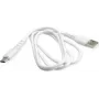 BIOND Cavo USB-A a USB-C 1m bianco in plastica riciclata - ricarica e dati