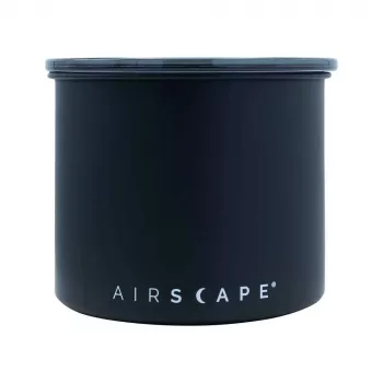 Airscape® contenitore aromatico in acciaio inox piccolo, nero opaco